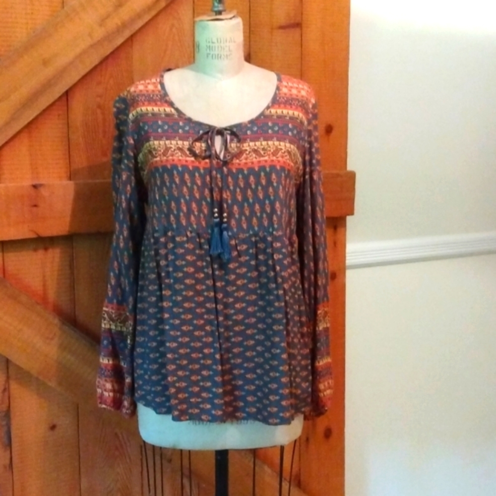 Tunic multicolor patterns